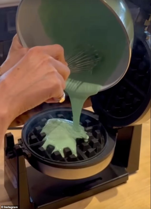 Eagle-eyed fans say that Archie and Lilibet's waffles don't have the same markings as that of the waffle maker