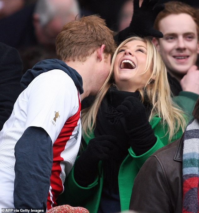 ' I loved Chelsâ ease, that she wasnât complicated,' Harry wrote. The two are pictured in 2008