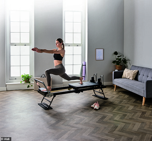 Aldi's viral reformer Pilates machine will be available to buy in-store on Sunday May 25 and will cost just £149.99