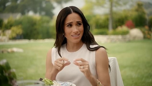 Despite the ongoing stock issues, Mr Borkowski was quick to stress that Meghan's public image of 'create noise, create chaos', has continued 'business as normal'