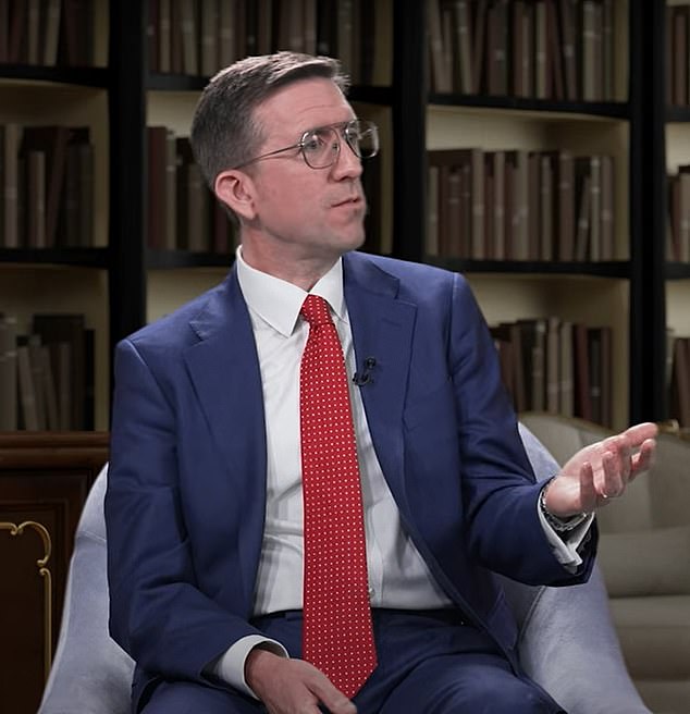 During the hit YouTube show, Richard Eden (pictured), the Daily Mail's Diary Editor, was quick to brand the As Ever range as 'pathetic' due to the limited range of products available