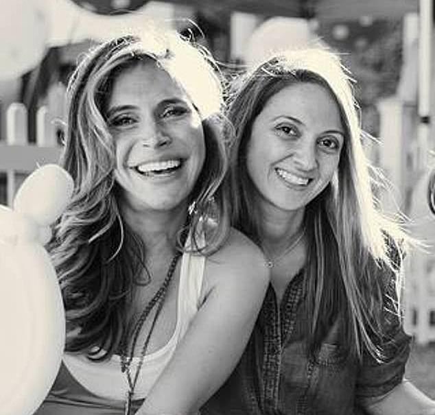 Melissa Touabti (right) worked for Robbie Williams and his wife Ayda Field (left) before becoming Meghan's assistant