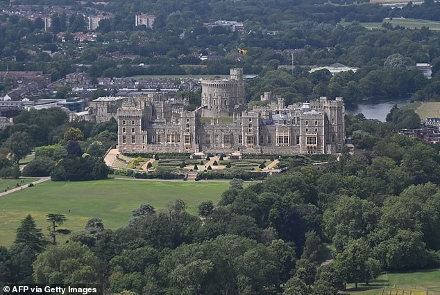 Windsor Castle where Meghan allegedly berated a caterer