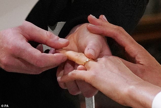 Ms James compared Meghan's hand to 'a ballet dancer's' due to its steadiness
