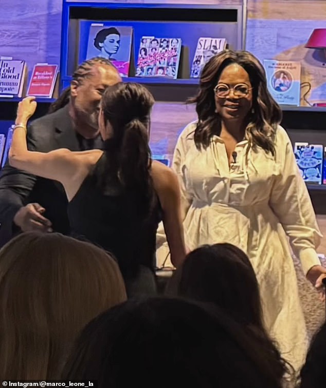 In September 2024, Meghan attended Oprah's book club session at the new godmothers' bookstore in Summerland, just a few miles from their neighbourhood