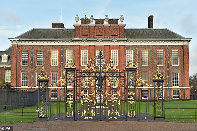 The news was finally announced to members of the public on November 27, 2017, following Thanksgiving weekend in the US. Kensington Palace is pictured