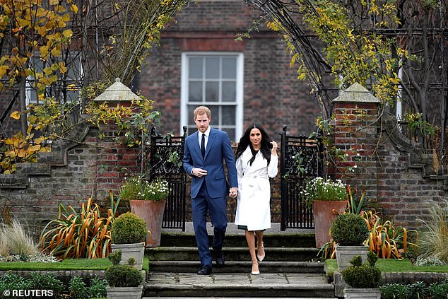 'Of course, I got down on one knee, of course I did,' Harry said in the couple's Netflix documentary