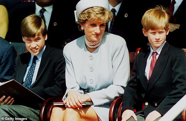 The brothers are believed to have formed a very close bond after the death of their mother Princess Diana in 1997. They are pictured in 1995