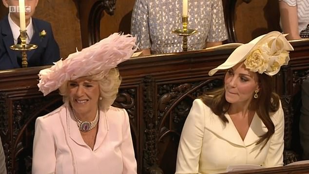 Good Housekeeping wrote at the time: 'We typically don't see such serious and stern behaviour from Kate'