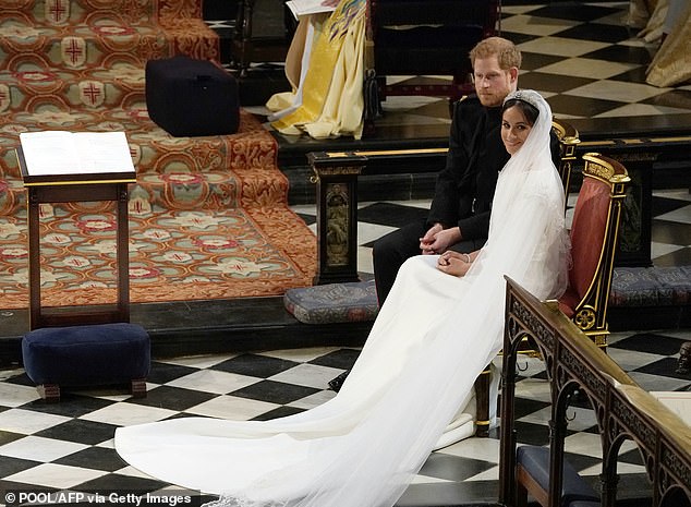 At the time MailOnline reported that Meghan Markle had launched her own 'mini-revolution' as she married Harry in a multi-cultural and US-influenced wedding