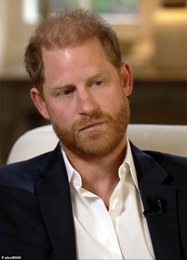 While speaking to the BBC, Harry suggested that members of his family would 'never forgive' him for publishing his explosive memoir Spare
