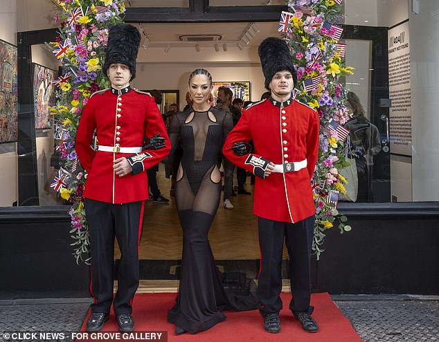 The TV star, who launched her collection of paintings at Grove Gallery Palma in Mallorca this month, recently revealed she hopes to be successful in Europe so she can move to the UK