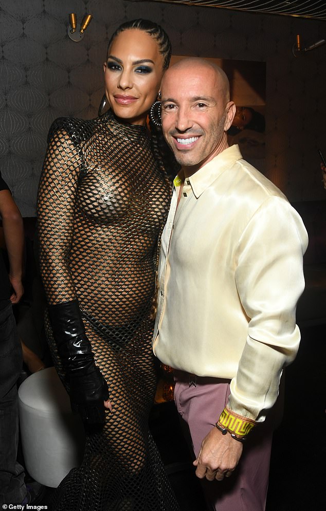 The real estate agent told MailOnline that she and her co-stars bear no judgment towards Jason Opponheim, 48, whom they have all previously dated (pictured in 2023)
