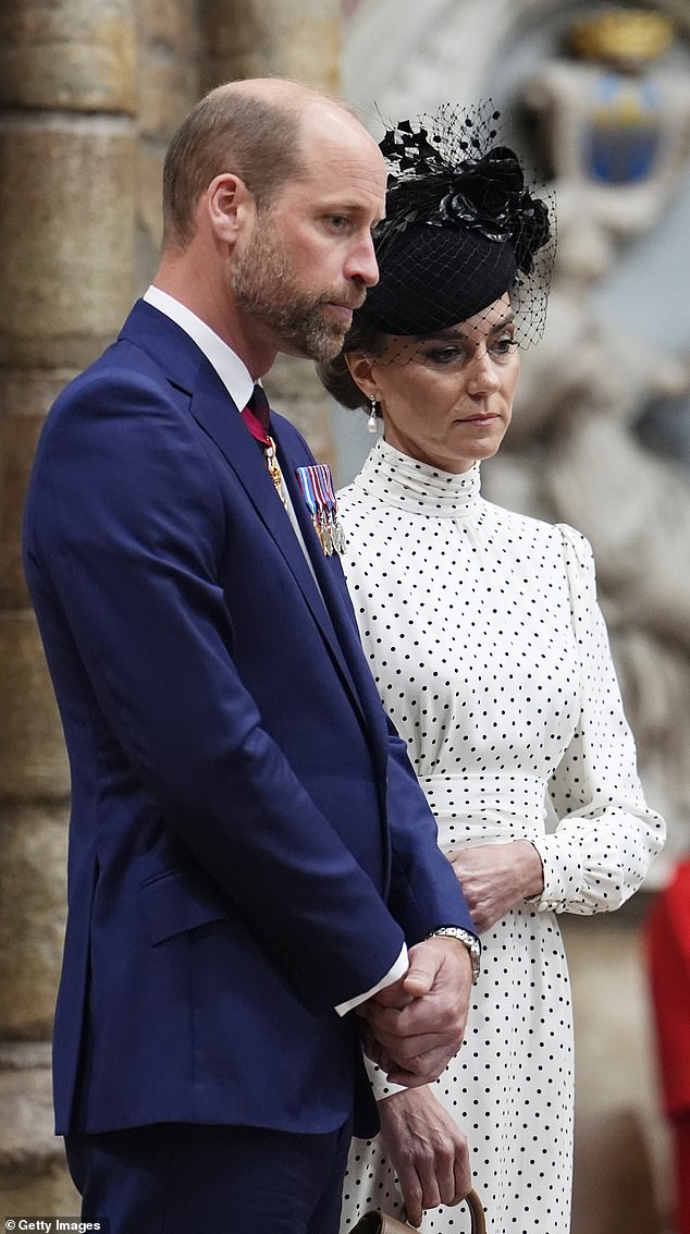 Kate and William joined other members of the Royal Family to commemorate the 80th Anniversary of VE Day today