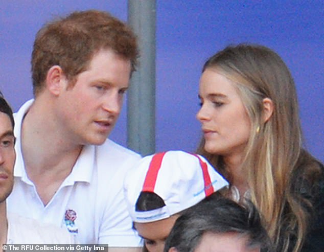 It was reported that Prince Harry and Cressida (pictured in 2014) ended their relationship the intense media scrutiny placed on the young couple