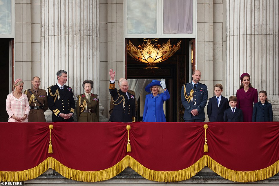 The most popular royal overall is William and Harry’s late mother Princess Diana , who died in 1997, with a 79 per cent positive rating and 4 per cent negative. The late Queen Elizabeth II , who died in 2022, is in second place with a 73 per cent positive and 8 per cent negative ranking. William is in third overall and Harry fourth. Harry, who moved to California with his wife Meghan Markle in 2020 after stepping down as a senior royal, is more popular among Americans than his sister-in-law Kate.