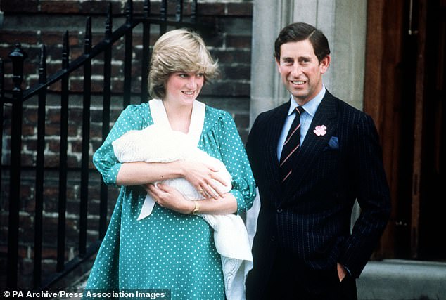 Princess Diana continued the custom after the arrival of Prince William in 1982
