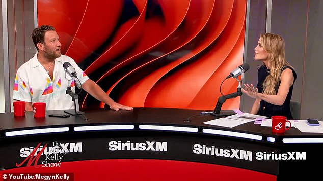 Portnoy, seen here, chuckled at Kelly's comment before agreeing with her
