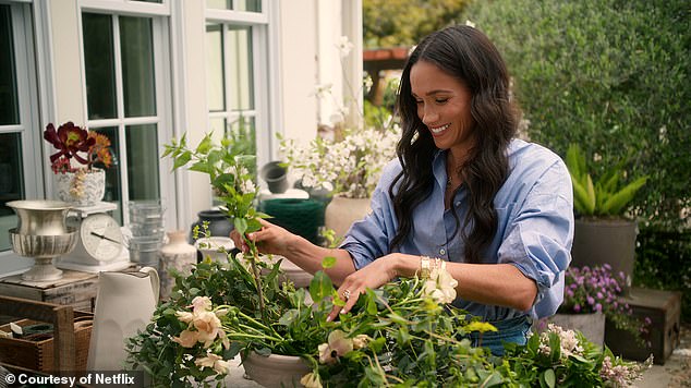 Meghan's recent Netflix show features content about cooking, gardening and family life