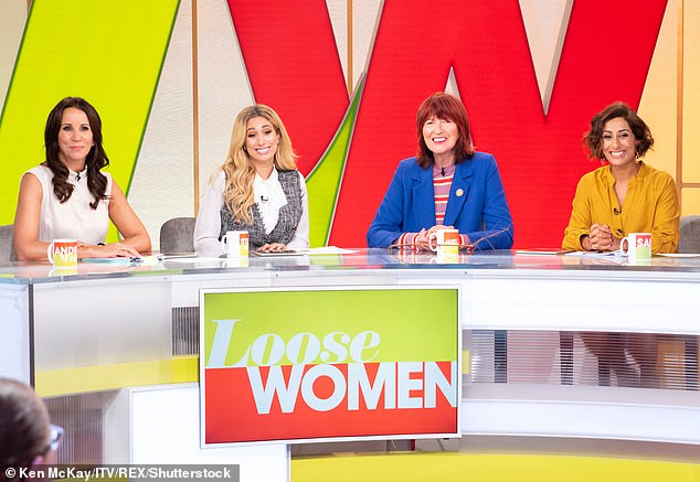 During Meghan's brief period as a working royal, Stacey was a panellist on the ITV talk show Loose Women