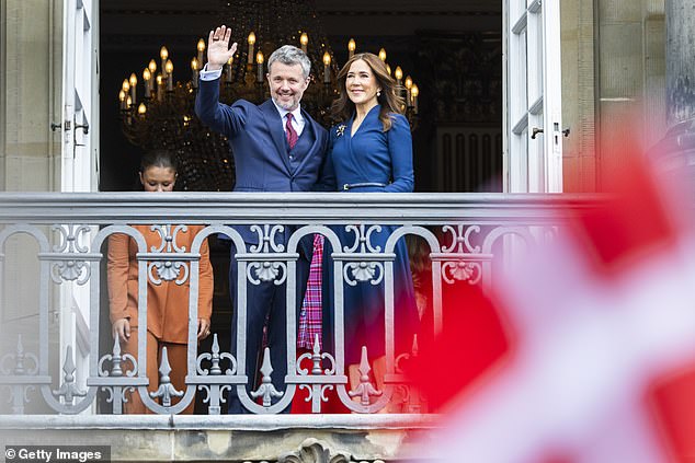 Hours before this balcony appearance, Frederik and Mary's decision to bestow titles on the sons of the King's brother was viewed by royal insiders as an astute decision to preserve the legacy of their reign and prevent future family rifts