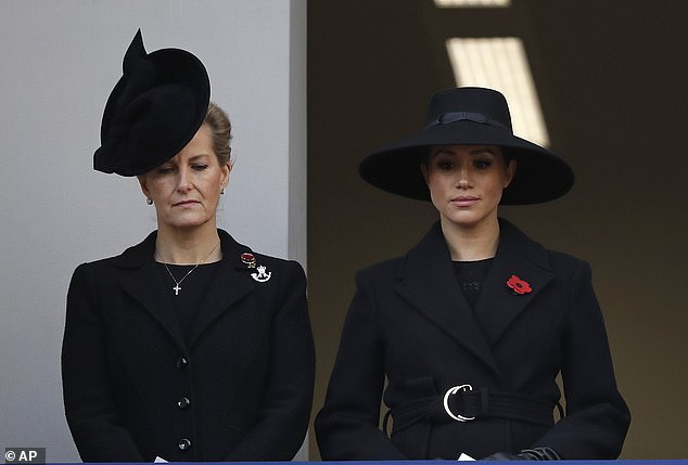 Sophie only became the Duchess of Edinburgh in March 2023, meaning that following her marriage to Harry, Meghan outranked Sophie