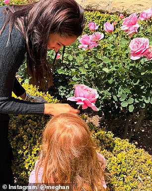 Lili's red hair means she's often compared to her father, Prince Harry