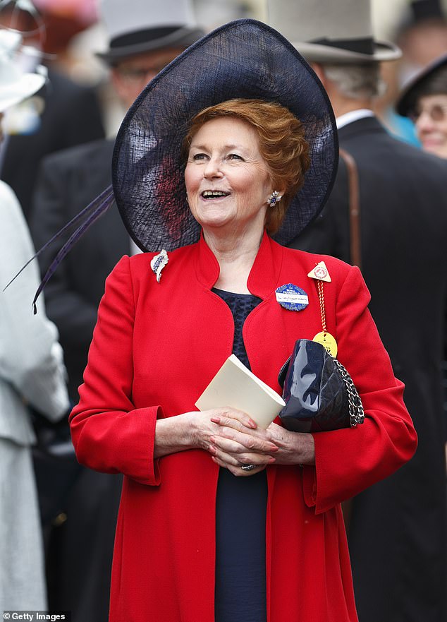 Lady Elizabeth Anson or Liza as she was known to her friends, was the Queen's cousin and a close confidante. She is pictured in 2013