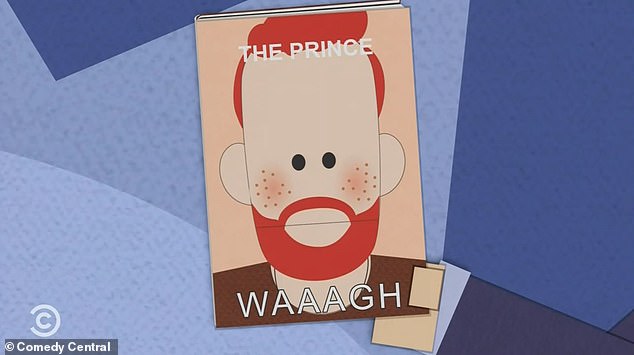 It ridiculed Meghan and Harry's demands for privacy while on a publicity blitz for the prince's autobiography 'Waaaagh' - a dig at Harry's memoir Spare
