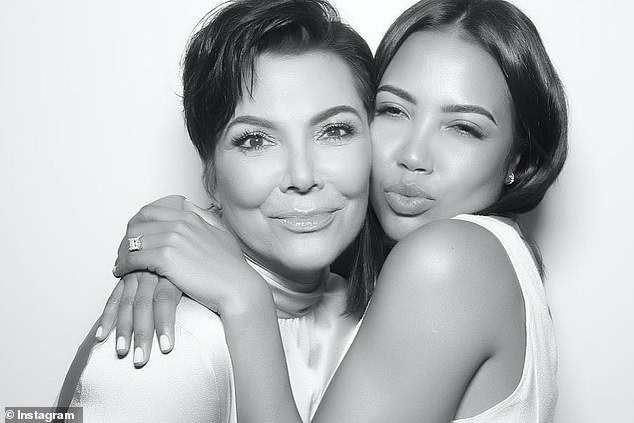 While chatting with Elle, Emma said the reason she thinks she works so well with the Kardashians is because she's so different from them; Emma and Kris pictured