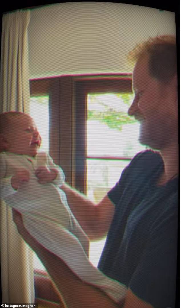 The Duchess of Sussex posted a Father's Day tribute to Prince Harry on Instagram