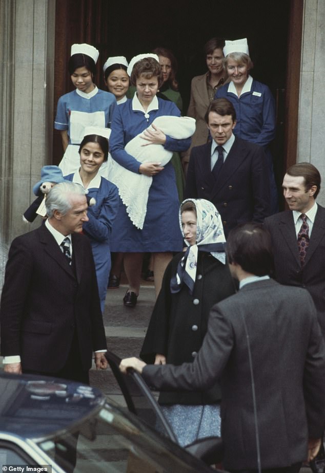 The tradition of royal mothers being photographed on the steps of the Lindo Wing at St Mary's Hospital began in 1977 with Princess Anne, following the birth of her son, Peter Phillips