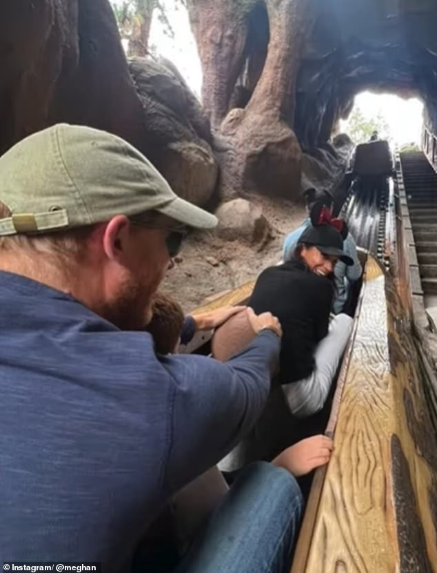 Prince Harry and Meghan Markle sweetly echoed Princess Diana during their recent family trip to Disneyland as they recreated an iconic photo