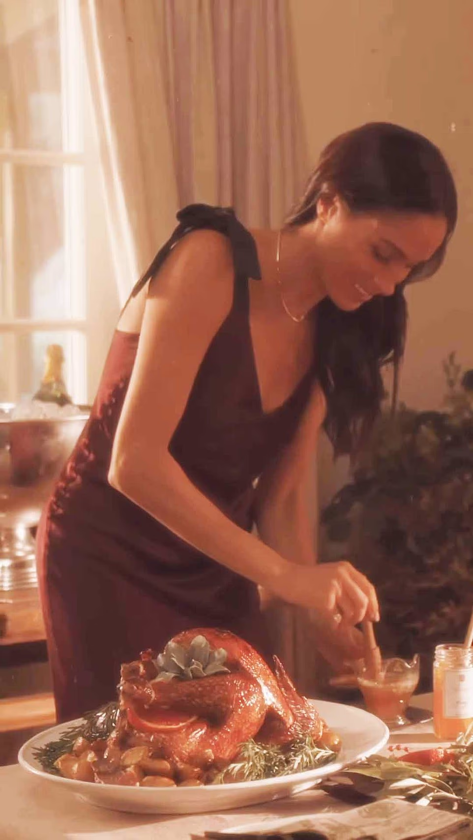 'Those photos you've seen this year on our Instagram of Meghan walking through what seems like lavender, with its gorgeous purple hue, actually share the beauty of flowering sage (Fun fact: the varietal is called Santa Barbara),' the newsletter said. She recalled 'strolls' through the garden with Harry, Archie, Lilibet and their two pet dogs and how sage served as the backdrop of their family's 'sun-drenched moments' together. 'Those strolls, with Archie and Lili running in tow, her husband checking on the bees, Pula chasing the ball with Mia trying to keep up — those were the sun-drenched moments that made an everyday walk something a bit more magical,' said the newsletter.